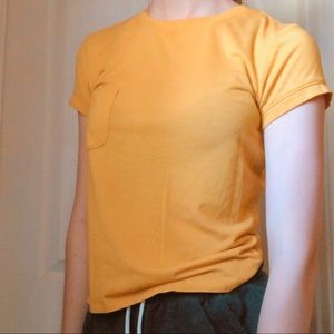 Trendy Yellow Tee